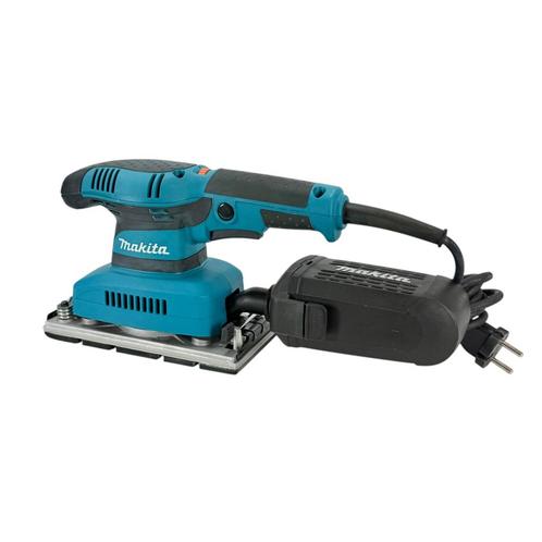 Makita BO3711 Vlakschuurmachine + Stofbox incl. filterzak, Doe-het-zelf en Verbouw, Gereedschap | Schuurmachines, Zo goed als nieuw