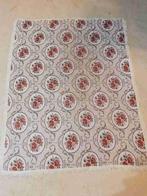Retro tafelkleed rozen met glitters reversibel 185/143, Huis en Inrichting, Stoffering | Tapijten en Kleden, Gebruikt, 100 tot 150 cm