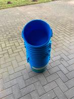 Blauwe emmers, Ophalen, Gebruikt, Kunststof