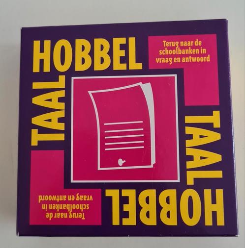 Taalhobbel - Vraag- en antwoordspel over de Nederlandse taal, Hobby en Vrije tijd, Gezelschapsspellen | Overige, Nieuw, Ophalen of Verzenden