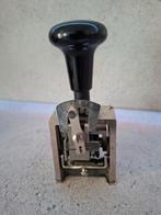 Vintage datumstempel, Ophalen of Verzenden