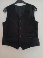 Gilet jongen maat 158 - 164 zwart met subtiel streepje ZGAN, Overige typen, Ophalen of Verzenden, Zo goed als nieuw, HERE & THERE