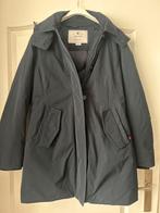 Woolrich winterjas dames donker blauw, Maat 38/40 (M), Blauw, Ophalen of Verzenden, Zo goed als nieuw