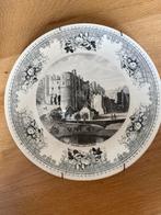 Antiek Villeroy & Boch Wandbord Beaufort Luxemburgs Kasteel, Ophalen of Verzenden