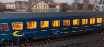 Roco NS Couchette wagons met verlichting, Marklin beschikbaar voor biedingen