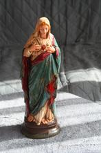 Antieke mooie Maria beeld van gips, Ophalen of Verzenden