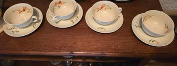 Mosa Maastricht kop en schotel (6 stuks) beschikbaar voor biedingen