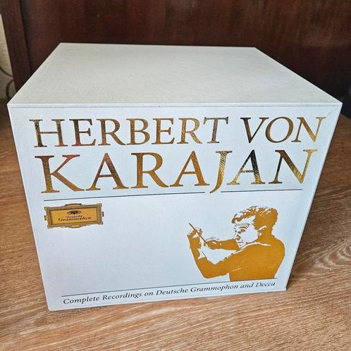 Herbert von Karajan, unieke luxe CD/DVD/BOEK BOX, Cd's en Dvd's, Cd's | Klassiek, Nieuw in verpakking, Boxset, Ophalen of Verzenden