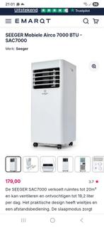 Mobiele airco, Ophalen, Minder dan 60 m³, 3 snelheden of meer, Zo goed als nieuw