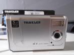 digitale camera van TRAVELER met 5mp en werkt op 2 AA bateri, Audio, Tv en Foto, Fotocamera's Digitaal, Compact, Ophalen of Verzenden