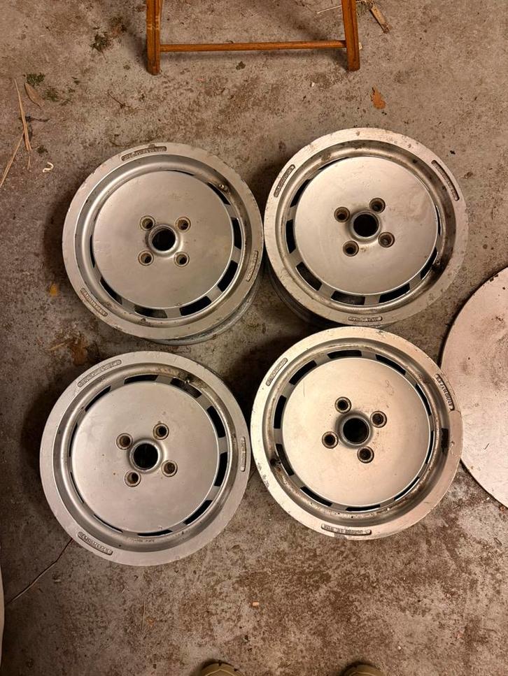 Alfa Romeo - Benzoni Velgen set - 14 inch Retro 80s, Auto-onderdelen, Banden en Velgen, Velg(en), Zomerbanden, 14 inch, 185 mm