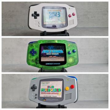 Custom Nintendo Gameboy Advance Nu op Voorraad! beschikbaar voor biedingen