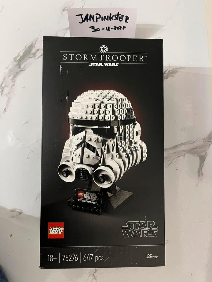 Lego 75276 - Stormtrooper helm, Kinderen en Baby's, Speelgoed | Duplo en Lego, Zo goed als nieuw, Ophalen of Verzenden