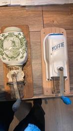 Oude koffiemolens, Huis en Inrichting, Woonaccessoires | Wanddecoraties, Ophalen of Verzenden, Gebruikt