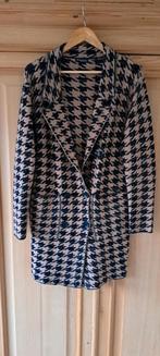 Lang vest/jas, Ophalen of Verzenden, Zo goed als nieuw, Maat 42/44 (L), Zwart