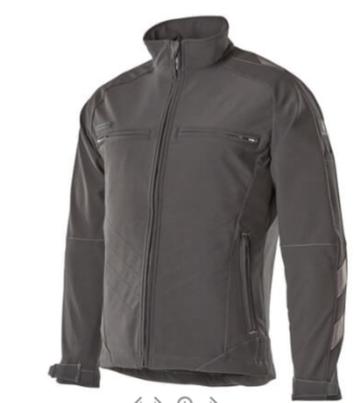 Werkjas Softshell Mascot Zwart 4XL beschikbaar voor biedingen