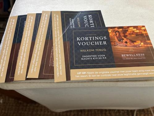 kortingsbonnen dagentree sauna Elysium Bleiswijk, Tickets en Kaartjes, Kortingen en Cadeaubonnen, Drie personen of meer, Spa of Sauna