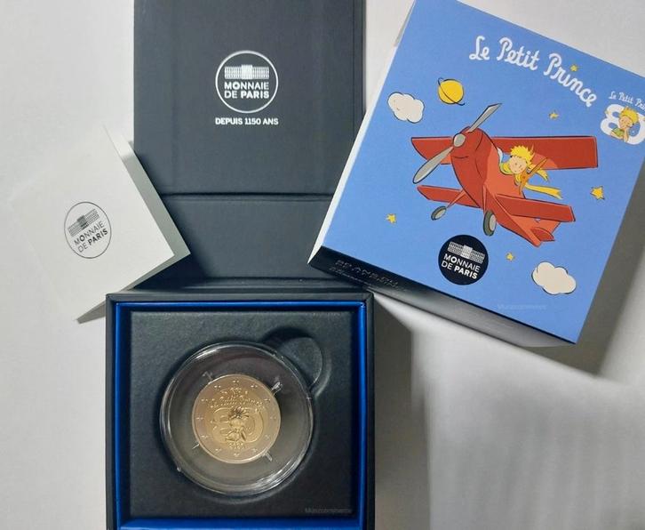 Frankrijk 2026 - De kleine Prins - Reverse Proof, Postzegels en Munten, Munten | Europa | Euromunten, Setje, 2 euro, Frankrijk
