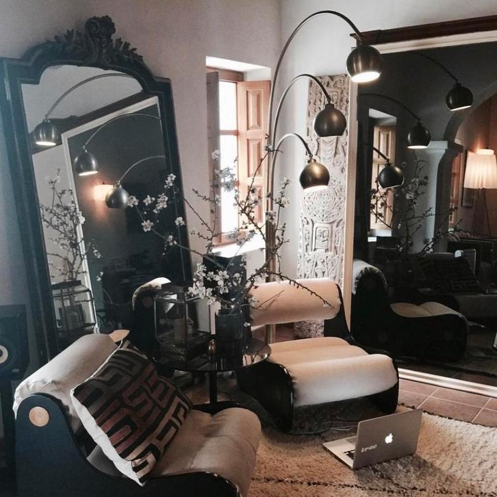 Goffredo Reggiani Lamp - Vintage Brass Opknapper, Huis en Inrichting, Woonaccessoires | Spiegels, Gebruikt, Minder dan 50 cm, Minder dan 100 cm