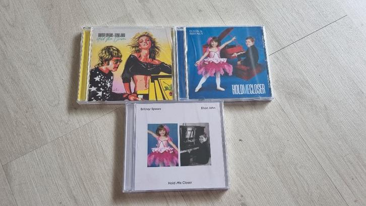 Britney Spears & Elton John - Hold Me Closer CD Single!, Verzamelen, Muziek, Artiesten en Beroemdheden, Nieuw, Cd of Plaat, Ophalen of Verzenden