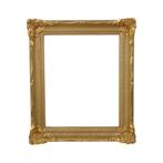 Vintage Gouden Lijst Barok Stijl Houten Kader Klassiek 69x59, Ophalen, Gebruikt, 50 tot 75 cm, 50 tot 75 cm
