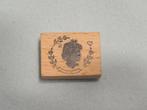 1 EURO OF GRATIS Nieuwe houten stempel meisjeskopje, Ophalen of Verzenden, Nieuw, Houten stempel