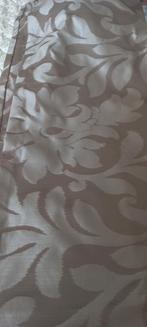 3 stellen overgordijnen taupe /beige., Huis en Inrichting, Stoffering | Gordijnen en Lamellen, Gebruikt, 100 tot 150 cm, 200 cm of meer