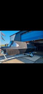 Beauty 540 tender zwart met een tohatsu 15 PK motor, Ophalen, 10 tot 30 pk, Binnenboordmotor, 3 tot 6 meter