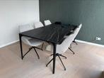 Fraaie kas20 eettafel met mat keramiek blad, Ophalen, 200 cm of meer, 50 tot 100 cm, Zo goed als nieuw