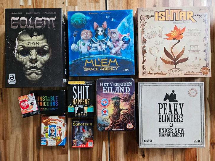 Diverse bordspellen, Hobby en Vrije tijd, Gezelschapsspellen | Bordspellen, Zo goed als nieuw, Ophalen