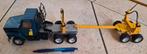 Vintage ERTL International Truck met Houttransporter, Ophalen of Verzenden, Gebruikt