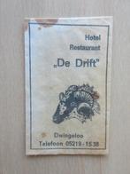 Dwingeloo, hotel-rest. De Drift, Verzenden, Nederland