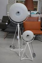 Hippe vloerlamp + tafellamp BLOWN BePureHome wit metaal, Huis en Inrichting, Ophalen, Zo goed als nieuw, Metaal, 150 tot 200 cm