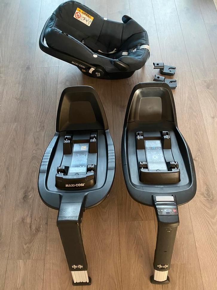 Maxicosi autostoeltje inclusief 2x isofix Base en adapters, Kinderen en Baby's, Autostoeltjes, Zo goed als nieuw, Maxi-Cosi, 0 t/m 13 kg