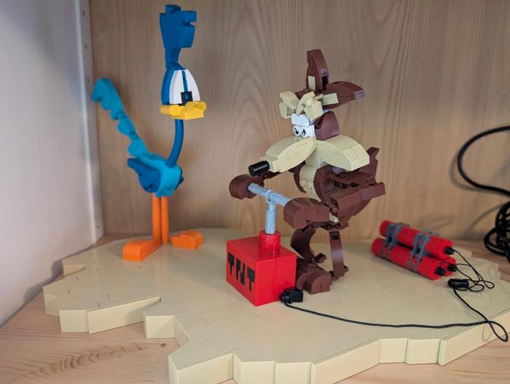 Road Runner MOC set, Kinderen en Baby's, Speelgoed | Duplo en Lego, Zo goed als nieuw, Complete set, Ophalen of Verzenden
