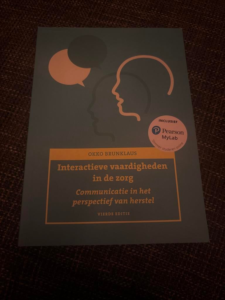 Interactieve vaardigheden in de zorg - Okko Brunklaus, Ophalen of Verzenden, Zo goed als nieuw, HBO