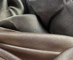 Satijn taupe inbetweens 50% stof korting op maat, Bruin, C, C, 200 cm of meer