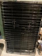 Hondenbench zwart opvouwbaar, Ophalen, Gebruikt, Minder dan 65 cm, Hondenhok