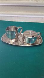 Roomstel, driedelig van rvs 18/8, Ophalen of Verzenden, 'T Olde Gre-j, Info@toldegrej.nl, Endepoelstraat 20f Didam