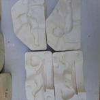2 delige Gietmal liggend engeltje met hart, Hobby en Vrije tijd, Pottenbakken, Ophalen, Gebruikt
