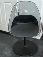 IKEA Baltsar bureaustoel – zwart/grijs, Ophalen of Verzenden, Gebruikt, Zwart, Bureaustoel