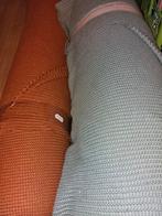 2 enorme grote rollen stof: Oranje/koper & oud groen, Ophalen of Verzenden