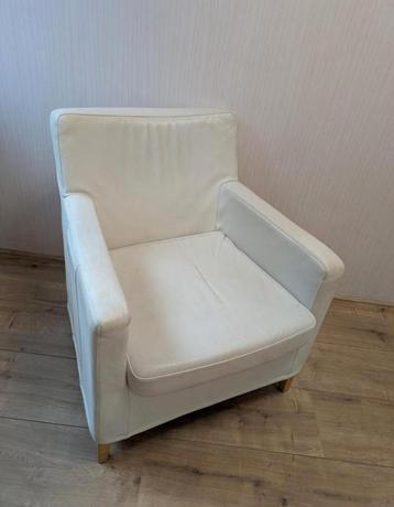 Witte Ikea Fauteuil beschikbaar voor biedingen