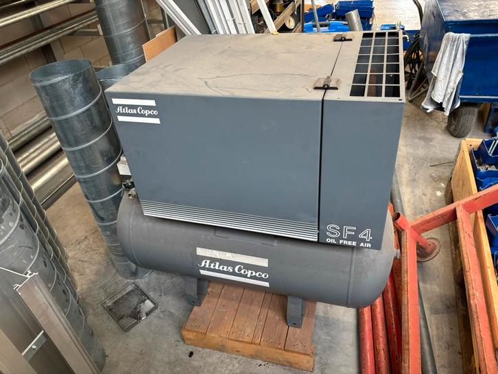 Atlas Copco SF4 Olievrije Luchtcompressor, Doe-het-zelf en Verbouw, Compressors, Ophalen