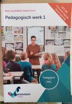 Pedagogisch werk 1 - studieboek onderwijsassistent, Boeken, Schoolboeken, Overige vakken, Boom, Nieuw, Ophalen of Verzenden