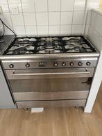 Smeg gasfornuis 5 pits, Gebruikt, 60 cm of meer, Ophalen of Verzenden, Gas