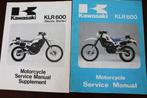 KAWASAKI KLR600 1984 1985 service manual werkplaatsboek KLR, Motoren, Handleidingen en Instructieboekjes, Kawasaki