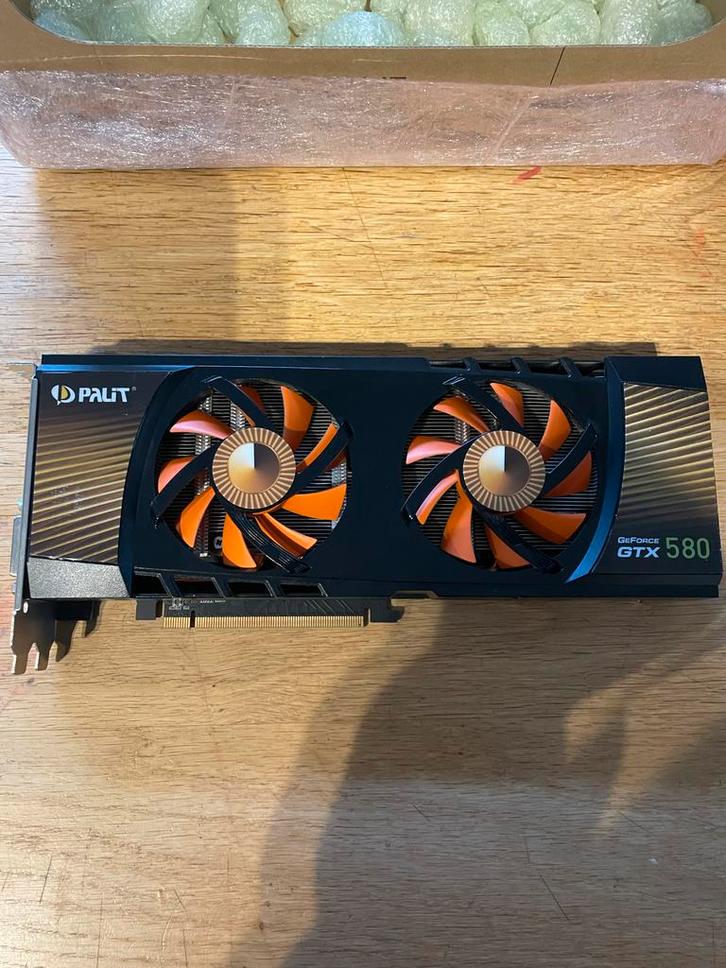 Palit GeForce GTX 580 videokaart – werkt goe, Computers en Software, Videokaarten, Gebruikt, Nvidia, PCI-Express 1.0, GDDR5, HDMI