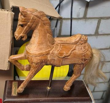Houten Carrouselpaard - The Carousel Collection beschikbaar voor biedingen