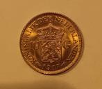 Gouden Tientje Wilhelmina 1917, Postzegels en Munten, Koningin Wilhelmina, Losse munt, 10 gulden, Goud